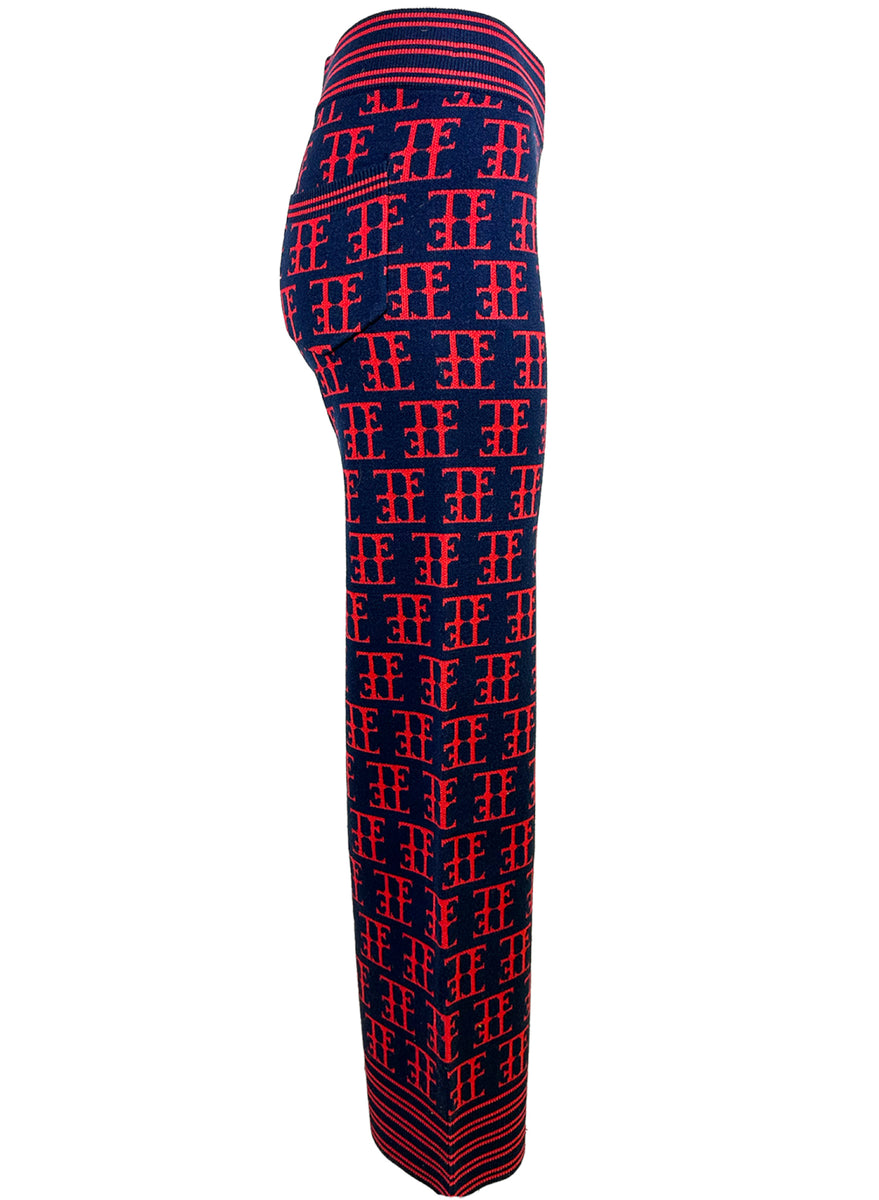 mei様 theredthread logo knit pants Splendid x @ Cellajaneblog
