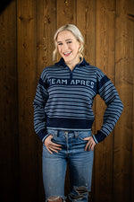 Load image into Gallery viewer, &quot;Team Après&quot; Merino Wool Quarter Zip Sweater
