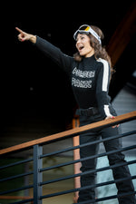 Load image into Gallery viewer, &#39;Powder Panic&#39; Intarsia Mock Neck
